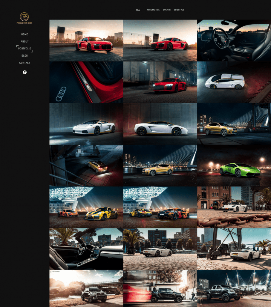 Production Boss - Portfolio Gallerij